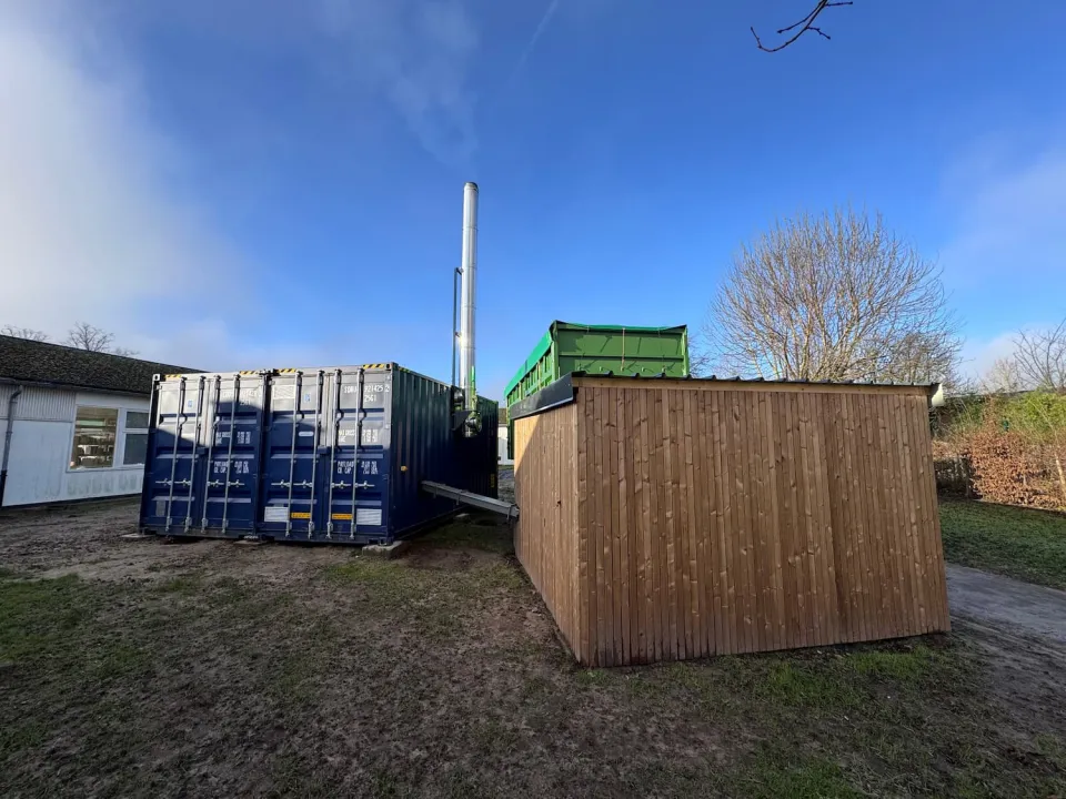 Chaufferie biomasse de la commune de Genappe