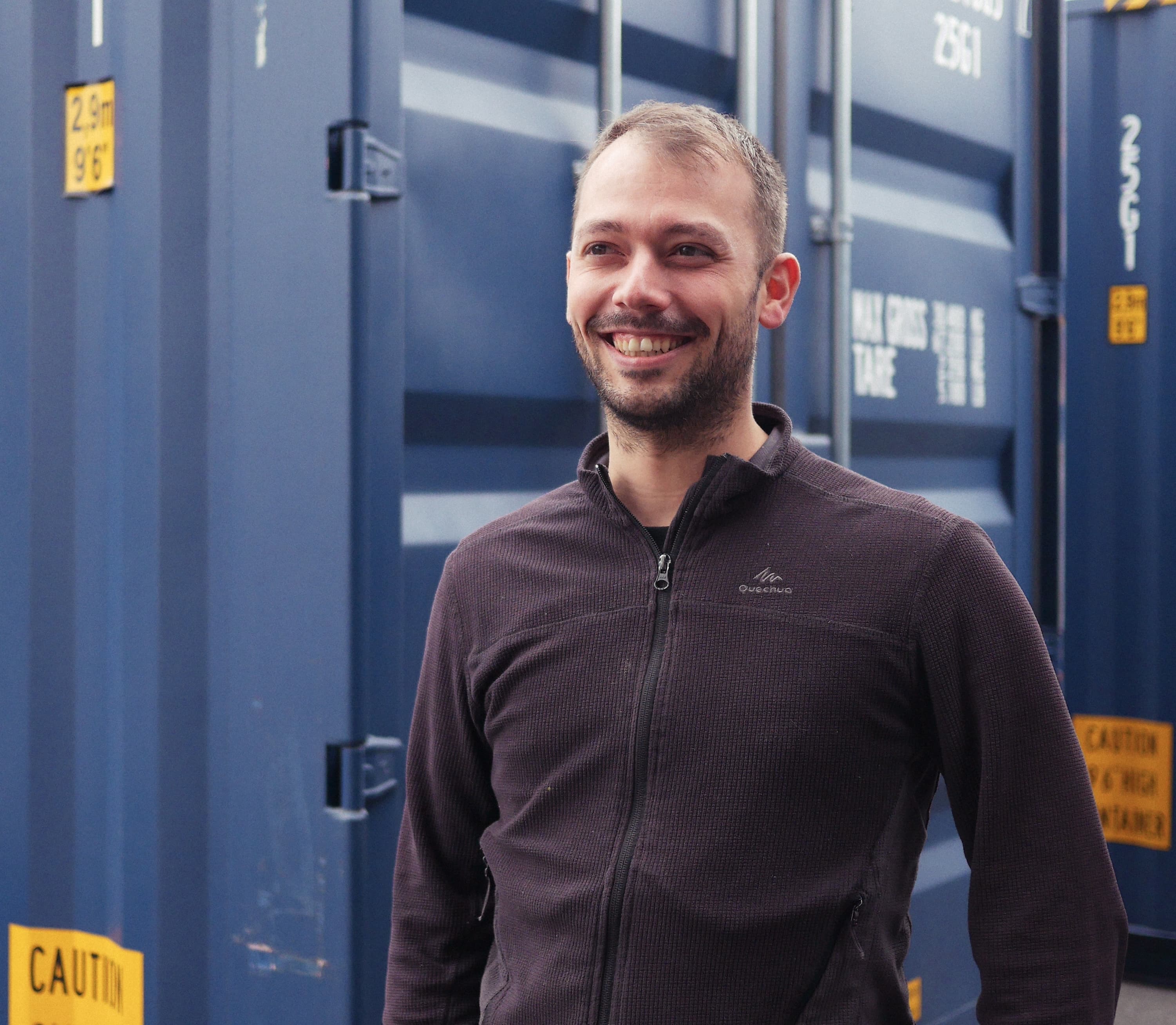 Loic Sovet, technico-commercial chez Coopeos