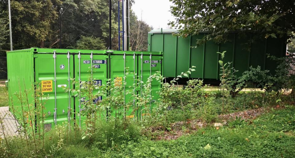 chaufferie bois externalisée en containers Braine le Chateau